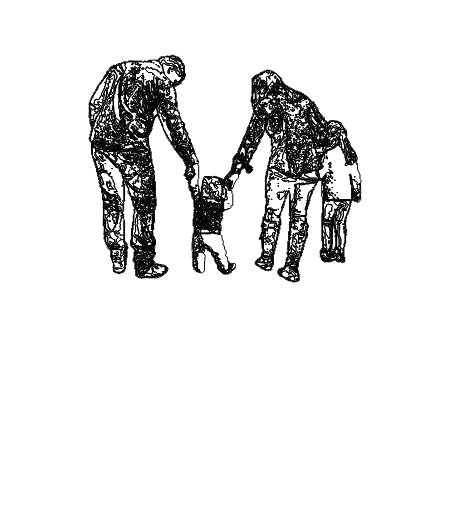 famille avec enfant dys